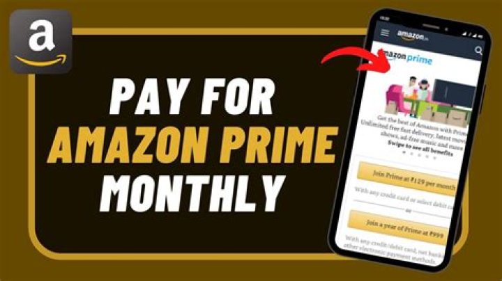 Amazon Adds Monthly Payment Option For Prime