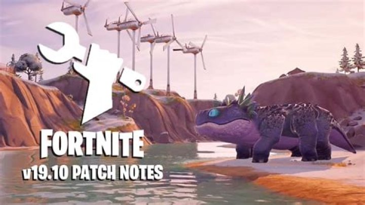 Fortnite 19.10 Update Patch Notes