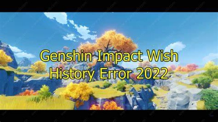 Genshin Impact: How To Fix Wish History Error