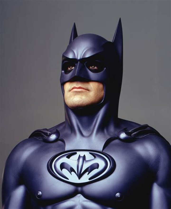 George Clooney Batman suit
