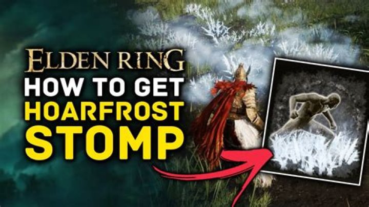 How To Get The Hoarfrost Stomp Ash Of War In Elden Ring