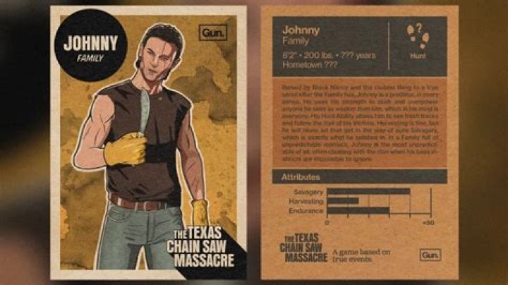 johnny texas chain saw massacre build