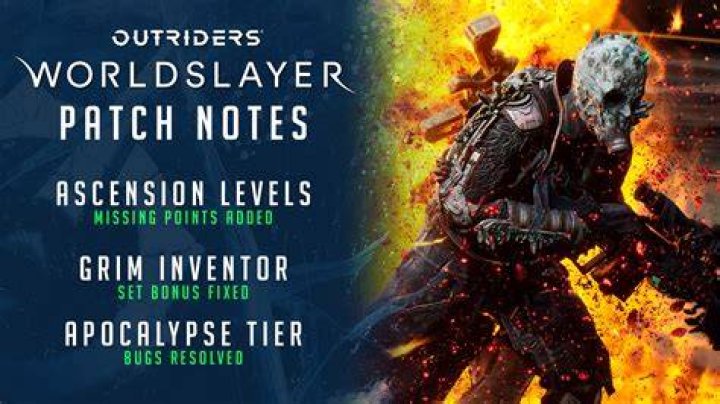 Outriders August 12 Update Patch Notes