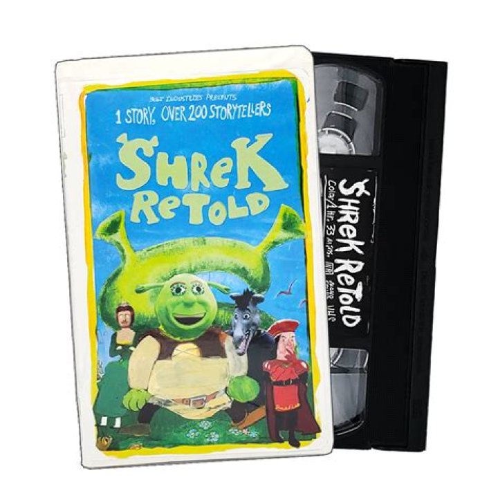 Shrek Retold Now Available on VHS