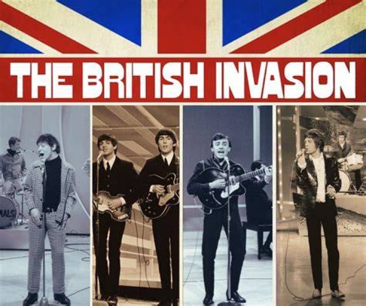The British invasion begins.