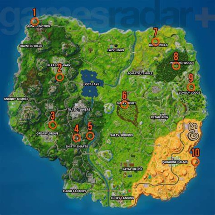 where are all the gnomes in fortnite